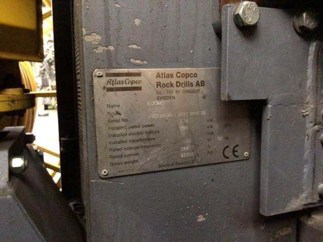 Atlas Copco XE3C - Kaevandusseadmed: pilt 5 Atlas Copco XE3C - Kaevandusseadmed: pilt 5