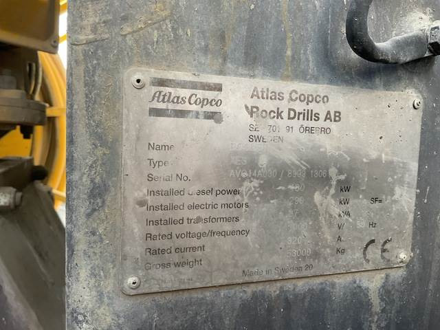 Atlas Copco XE3C - Kaevandusseadmed: pilt 5 Atlas Copco XE3C - Kaevandusseadmed: pilt 5