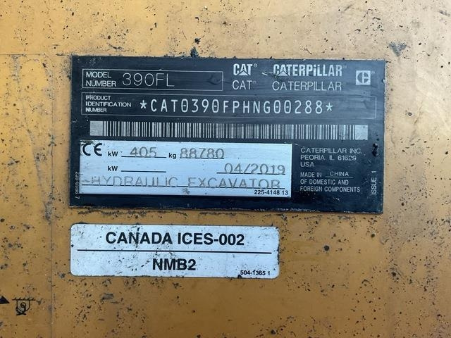 CAT 390FLXE - Lintekskavaator: pilt 5 CAT 390FLXE - Lintekskavaator: pilt 5