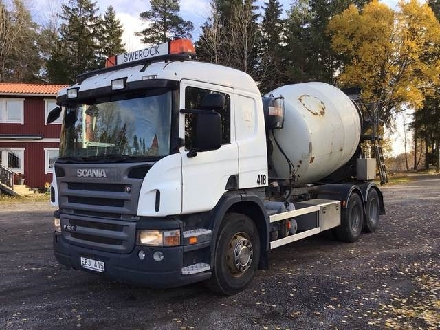 Scania P420LB - Autobetoonisegisti: pilt 1 Scania P420LB - Autobetoonisegisti: pilt 1
