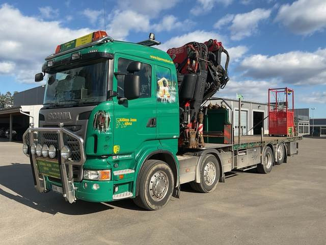 Scania R440LB - Kraanaga veoauto: pilt 1 Scania R440LB - Kraanaga veoauto: pilt 1