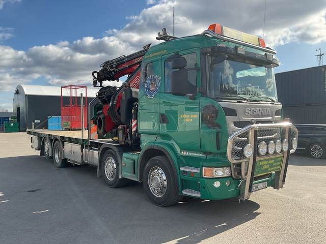 Scania R440LB - Kraanaga veoauto: pilt 4 Scania R440LB - Kraanaga veoauto: pilt 4