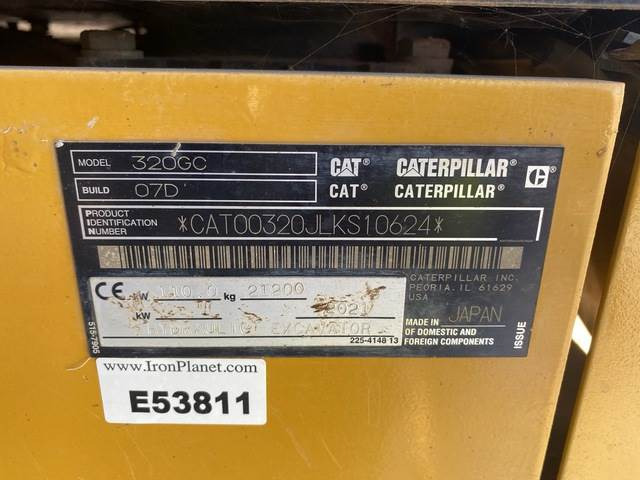 CAT 320GC - Lintekskavaator: pilt 5 CAT 320GC - Lintekskavaator: pilt 5