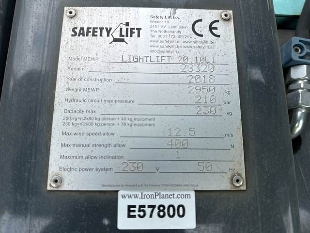 Hinowa Lightlift 20.10LI - Liigendpoom: pilt 5 Hinowa Lightlift 20.10LI - Liigendpoom: pilt 5