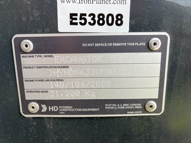 Hyundai R210 - Lintekskavaator: pilt 5 Hyundai R210 - Lintekskavaator: pilt 5