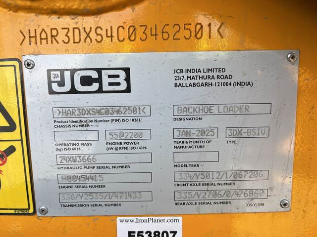 JCB 3DX - Ekskavaator-laadur: pilt 5 JCB 3DX - Ekskavaator-laadur: pilt 5
