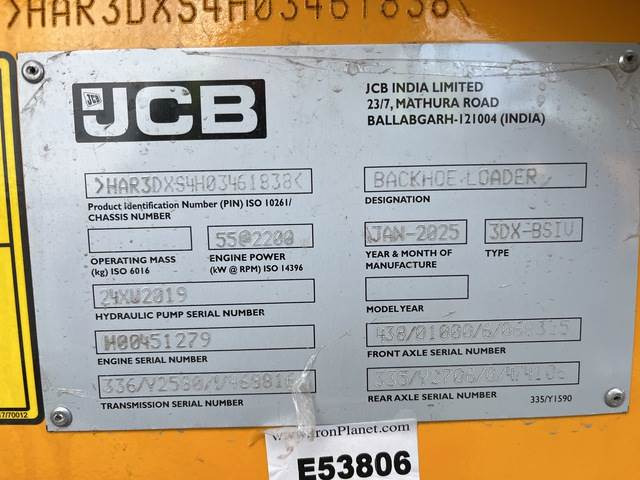 JCB 3DX - Ekskavaator-laadur: pilt 5 JCB 3DX - Ekskavaator-laadur: pilt 5
