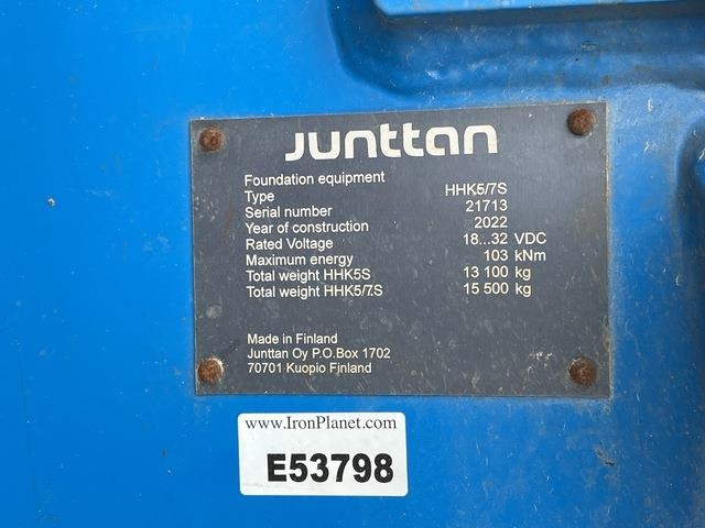 Junttan HHK5S - Hüdrauliline haamer: pilt 5 Junttan HHK5S - Hüdrauliline haamer: pilt 5