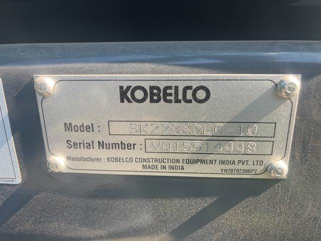 Kobelco SK220XDLC-10 - Lintekskavaator: pilt 5 Kobelco SK220XDLC-10 - Lintekskavaator: pilt 5