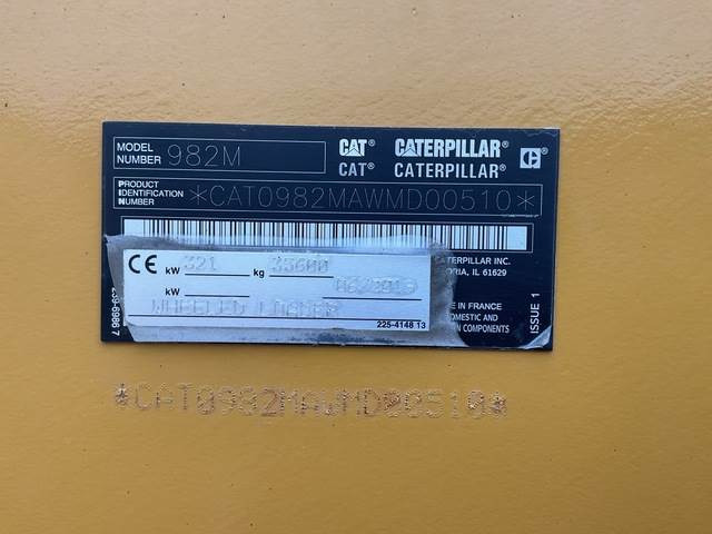 CAT 982M - Rataslaadur: pilt 5 CAT 982M - Rataslaadur: pilt 5