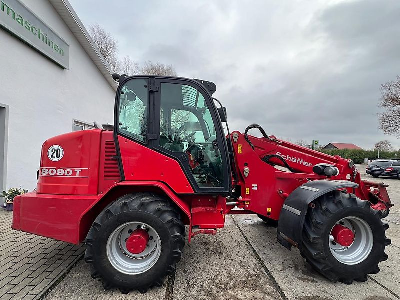 Schäffer 8090T Kabine Teleskopradlader Weidemann-HV - Teleskooprataslaadur: pilt 4 Schäffer 8090T Kabine Teleskopradlader Weidemann-HV - Teleskooprataslaadur: pilt 4