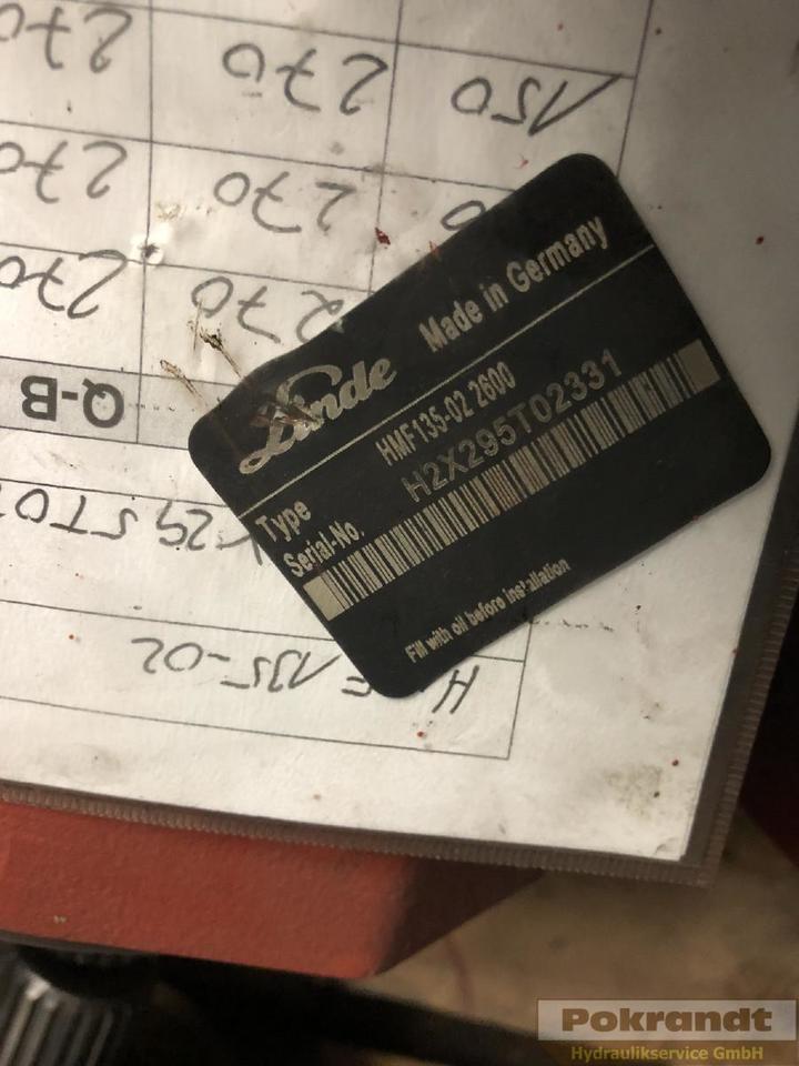 Linde HMF 135 02 2600 - Hüdrauliline mootor: pilt 2 Linde HMF 135 02 2600 - Hüdrauliline mootor: pilt 2