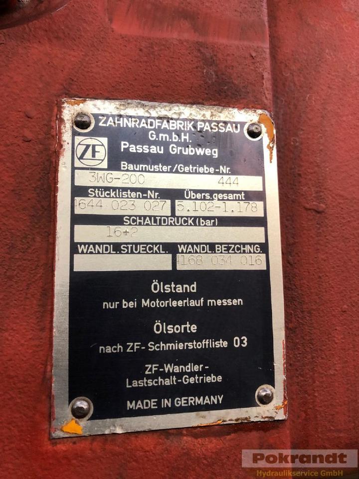 ZF 3WG 200 Getriebe 3 WG 200 Stückliste 1644 023 027 - Käigukast: pilt 3 ZF 3WG 200 Getriebe 3 WG 200 Stückliste 1644 023 027 - Käigukast: pilt 3