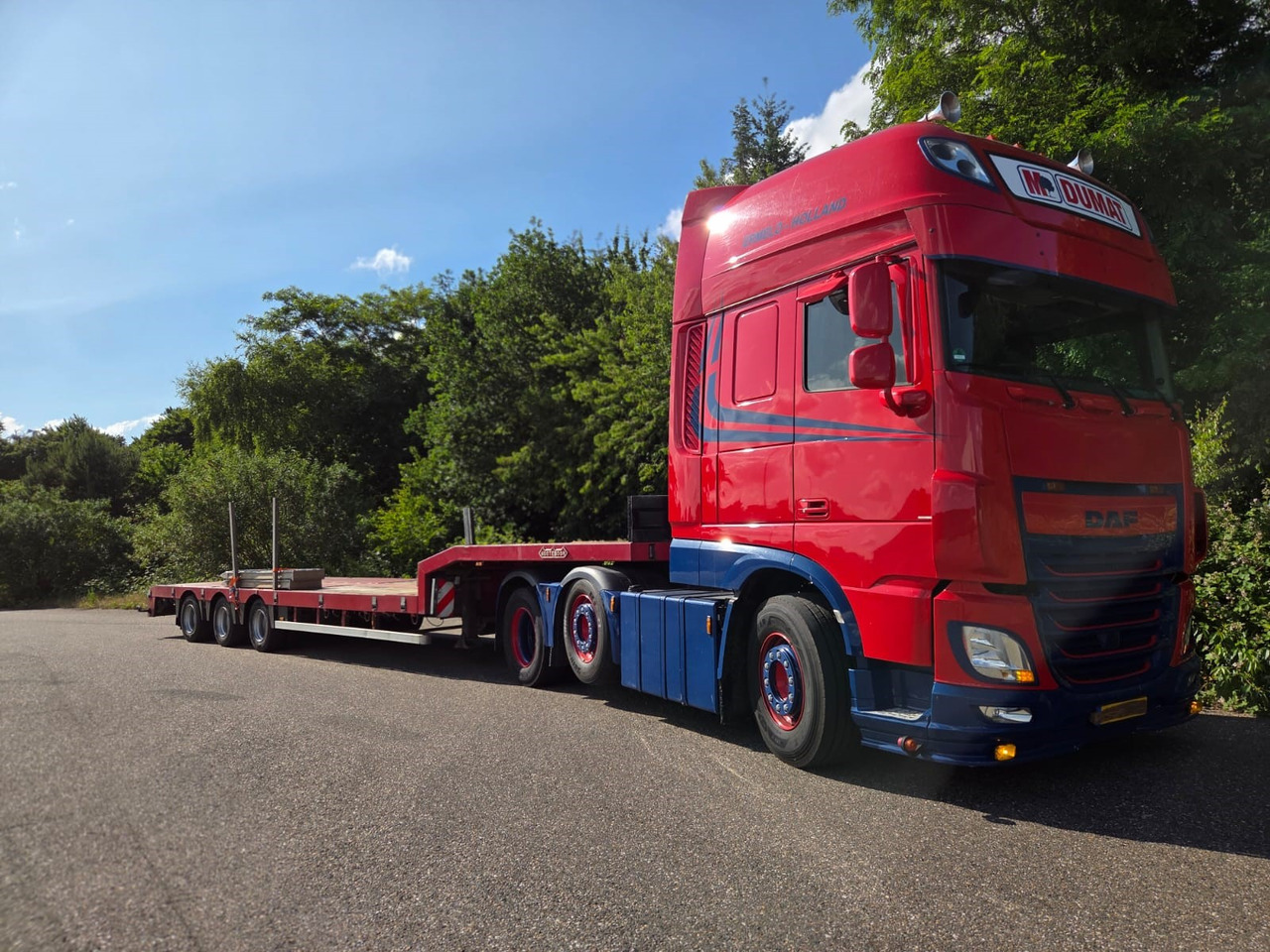 DAF XF 460 FTG 6x2 Super Spacecab + Nooteboom semi-dieplader - Kabiinišassiiga veoauto: pilt 4 DAF XF 460 FTG 6x2 Super Spacecab + Nooteboom semi-dieplader - Kabiinišassiiga veoauto: pilt 4