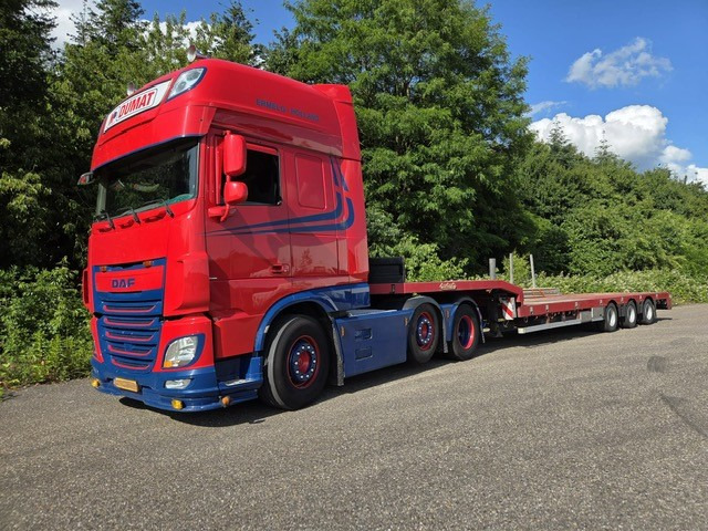 DAF XF 460 FTG 6x2 Super Spacecab + Nooteboom semi-dieplader - Kabiinišassiiga veoauto: pilt 3 DAF XF 460 FTG 6x2 Super Spacecab + Nooteboom semi-dieplader - Kabiinišassiiga veoauto: pilt 3