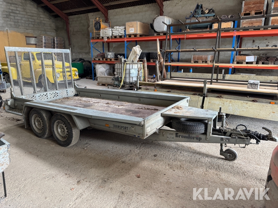 Maskintrailer Brenderup MT 3651 HH - Haagis: pilt 3 Maskintrailer Brenderup MT 3651 HH - Haagis: pilt 3