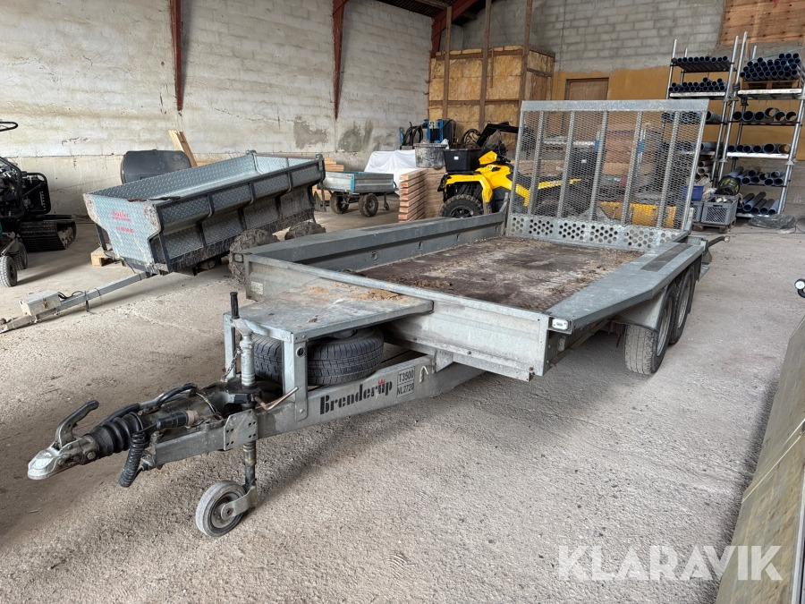 Maskintrailer Brenderup MT 3651 HH - Haagis: pilt 1 Maskintrailer Brenderup MT 3651 HH - Haagis: pilt 1
