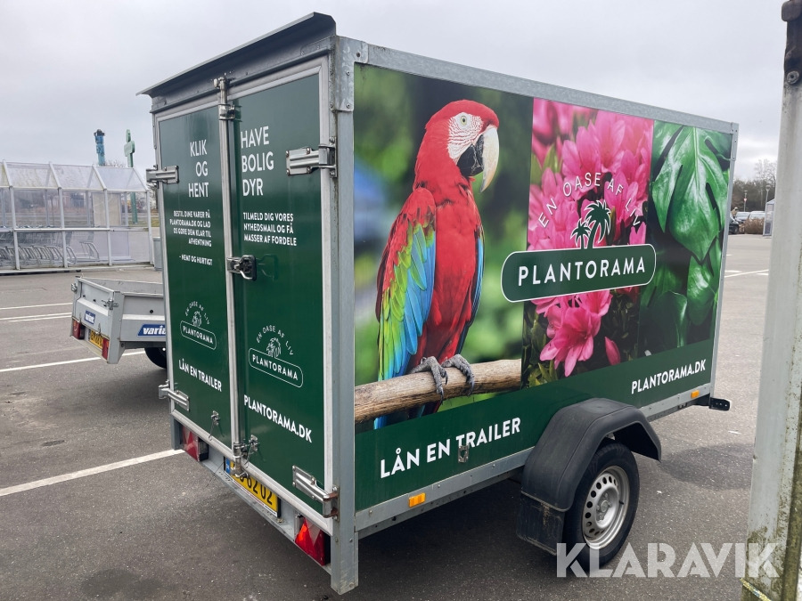 Trailer Brenderup C05 lukket 1000kg - Haagis: pilt 4 Trailer Brenderup C05 lukket 1000kg - Haagis: pilt 4