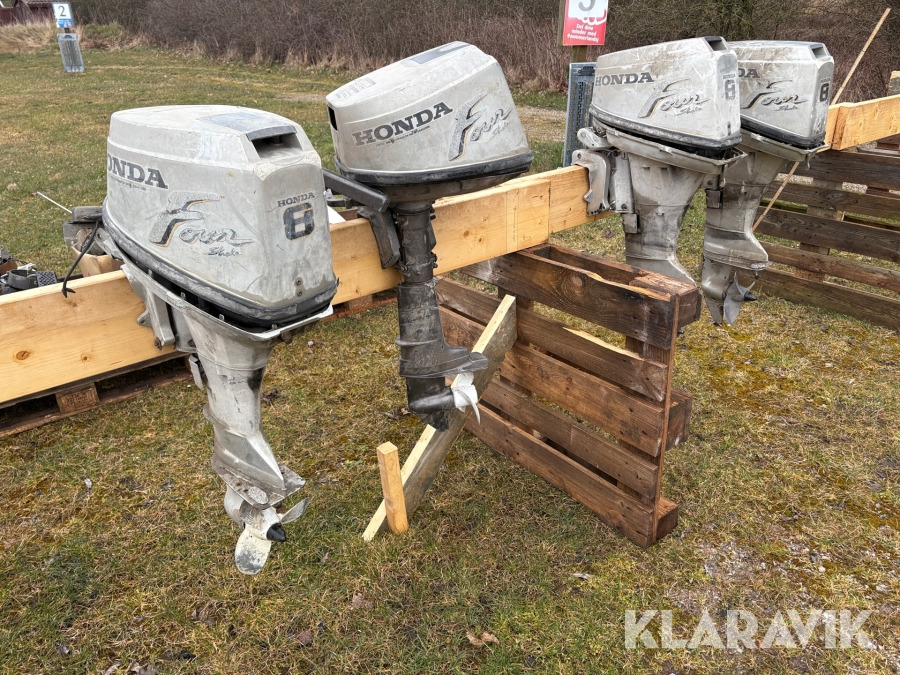 Påhængsmotorer 4 styk. Honda Four stroke - Muu seadmestik: pilt 2 Påhængsmotorer 4 styk. Honda Four stroke - Muu seadmestik: pilt 2