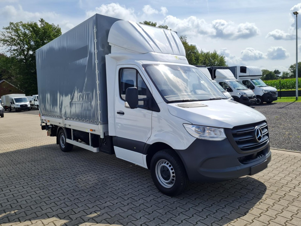 Mercedes-Benz Sprinter 315 RWD Pritsche Schiebe Plane LBW KLIMA TEMPOMAT - Tent tarbesõiduk: pilt 4 Mercedes-Benz Sprinter 315 RWD Pritsche Schiebe Plane LBW KLIMA TEMPOMAT - Tent tarbesõiduk: pilt 4