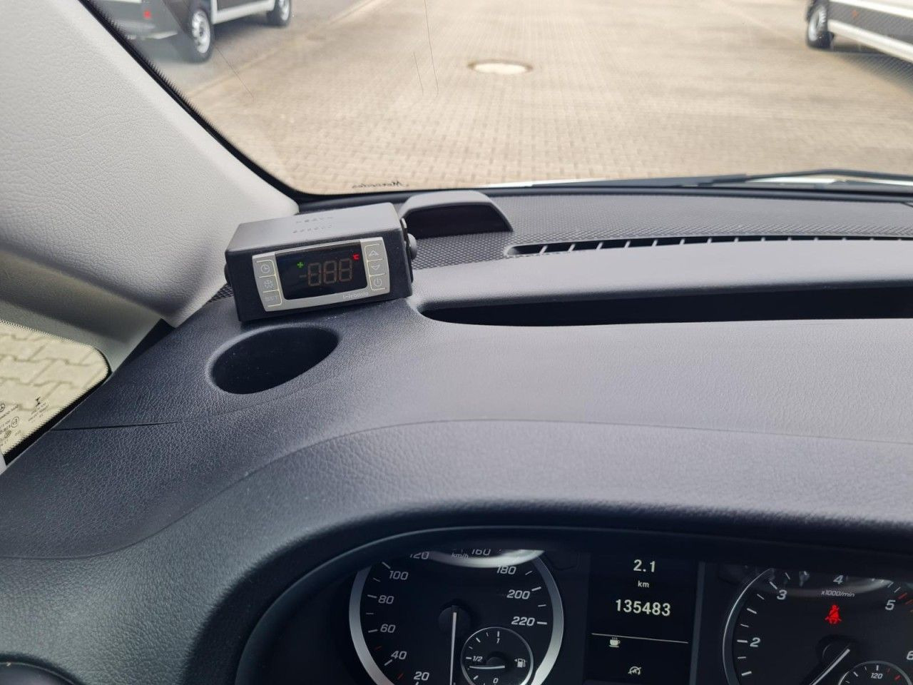 Tarbesõiduk külmik Mercedes-Benz Vito 116 Cdi Kühlkasten Stand + Fahrkühl. lang: pilt 17