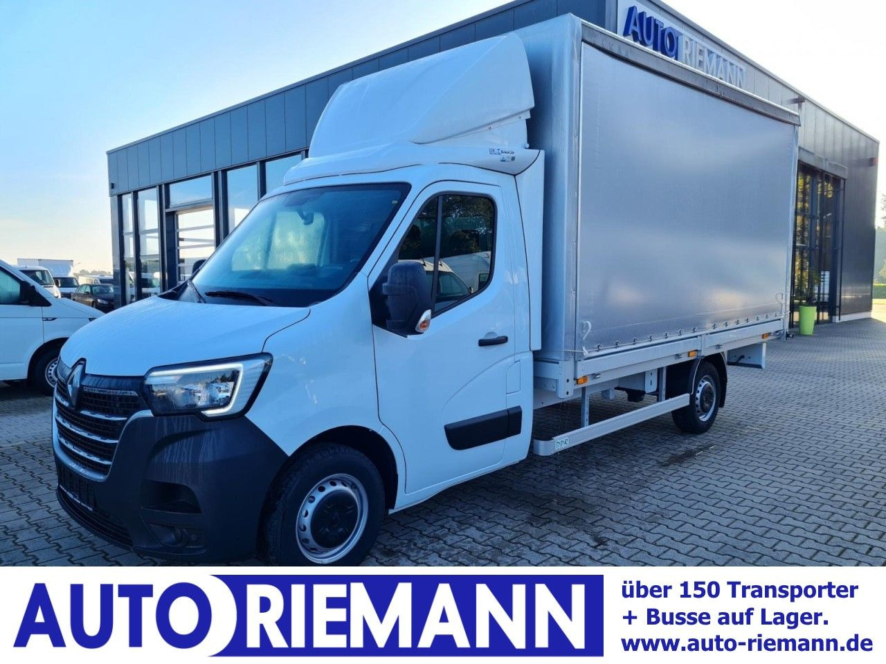 Renault Master 3,5t Pritsche Schiebe Plane L3 KLIMA TEMP - Tent tarbesõiduk: pilt 1 Renault Master 3,5t Pritsche Schiebe Plane L3 KLIMA TEMP - Tent tarbesõiduk: pilt 1