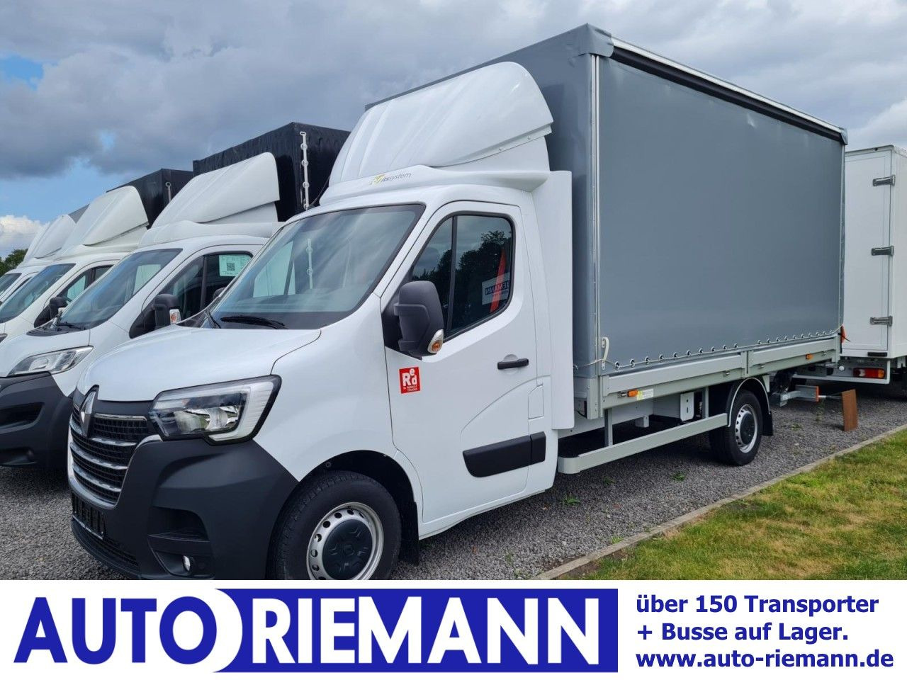 Renault Master 3,5t Pritsche Schiebe Plane dCi LBW Luftf - Tent tarbesõiduk: pilt 1 Renault Master 3,5t Pritsche Schiebe Plane dCi LBW Luftf - Tent tarbesõiduk: pilt 1