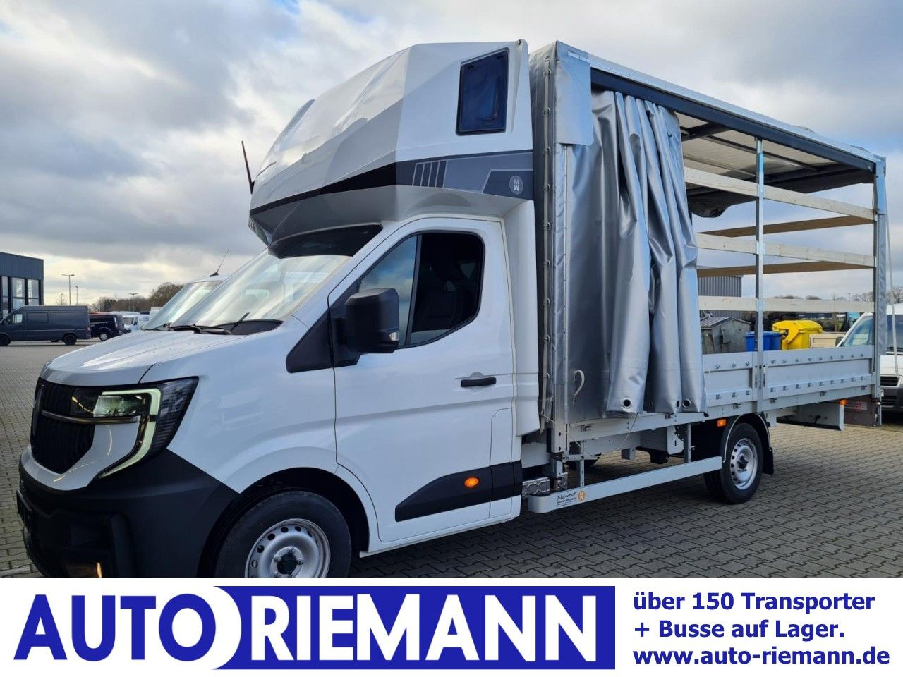 Renault Master 35 New Pritsche Schiebe Plane Schlafkab L - Tent tarbesõiduk: pilt 1 Renault Master 35 New Pritsche Schiebe Plane Schlafkab L - Tent tarbesõiduk: pilt 1