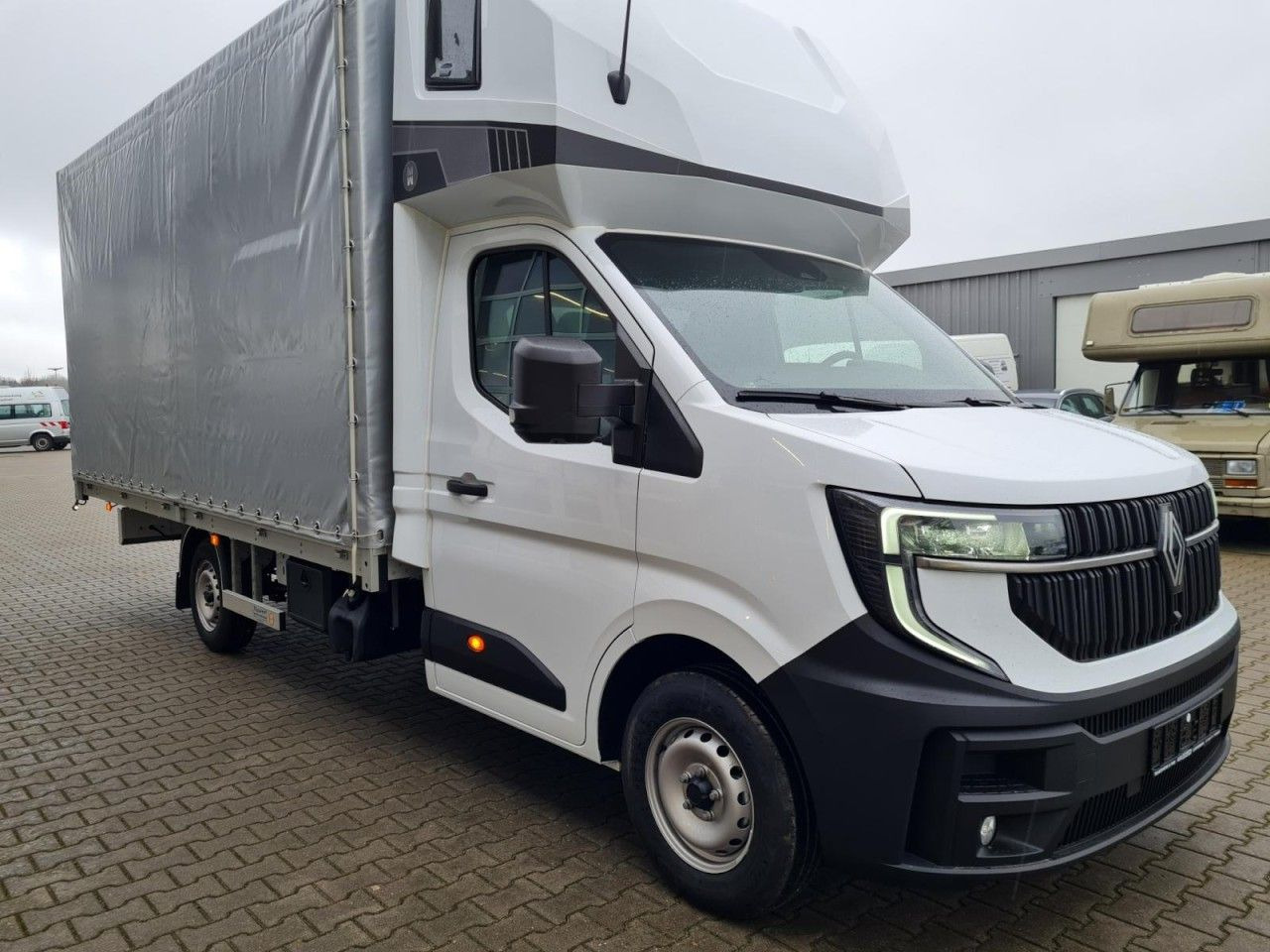 Renault Master 35 New Pritsche Schiebe Plane Schlafkab L - Tent tarbesõiduk: pilt 4 Renault Master 35 New Pritsche Schiebe Plane Schlafkab L - Tent tarbesõiduk: pilt 4