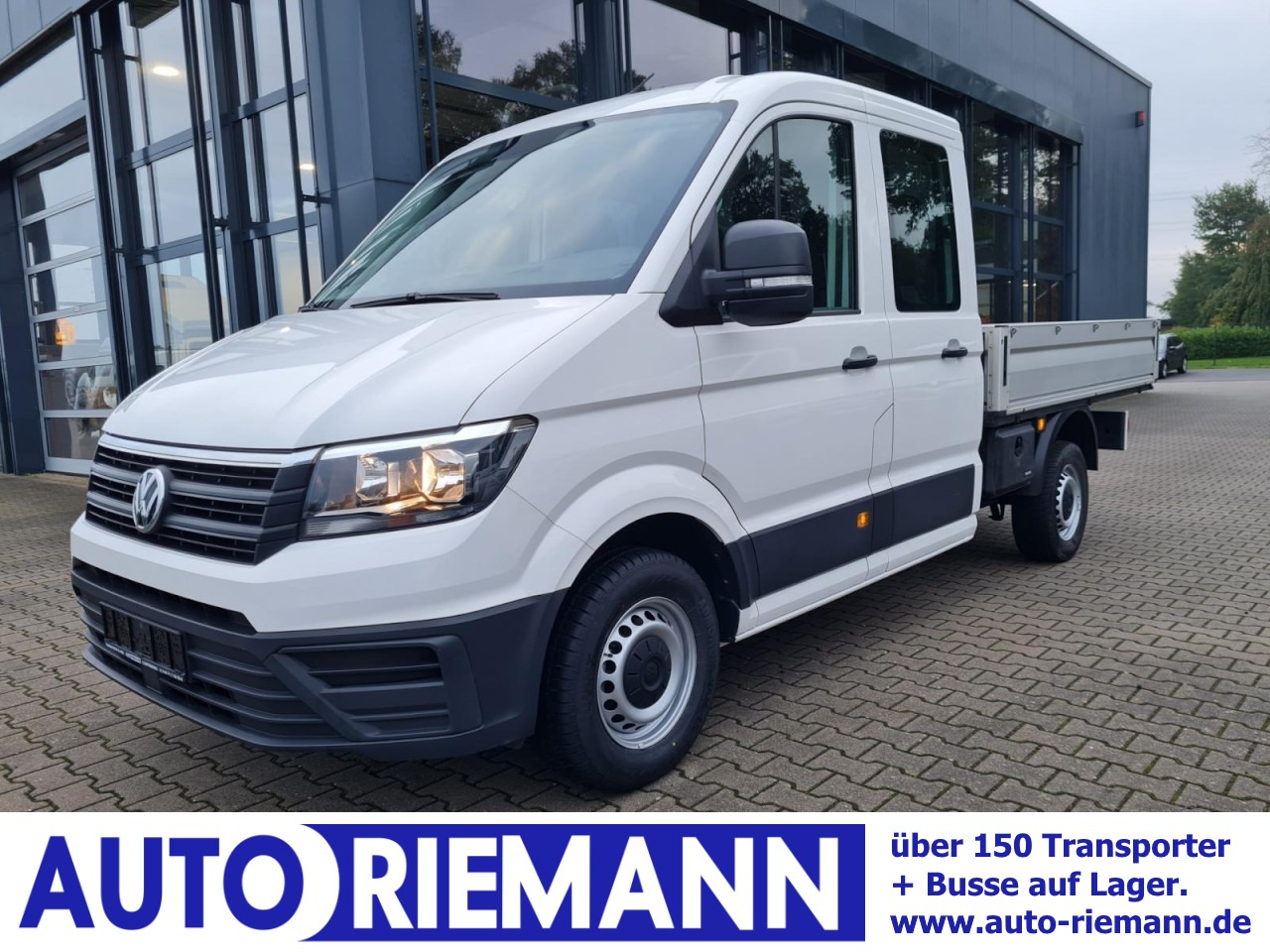 Volkswagen Crafter 35 Doka MR Pritsche AHK Klima 7 Sitzer - Madelauto, Meeskonnaauto: pilt 1 Volkswagen Crafter 35 Doka MR Pritsche AHK Klima 7 Sitzer - Madelauto, Meeskonnaauto: pilt 1