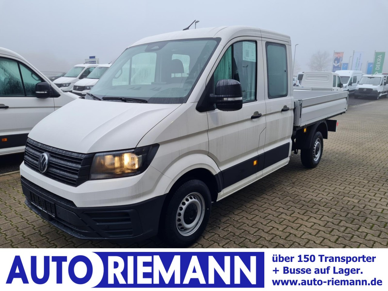 Volkswagen Crafter 35 Doka TDI Pritsche L3 AHK Klima - Madelauto, Meeskonnaauto: pilt 1 Volkswagen Crafter 35 Doka TDI Pritsche L3 AHK Klima - Madelauto, Meeskonnaauto: pilt 1