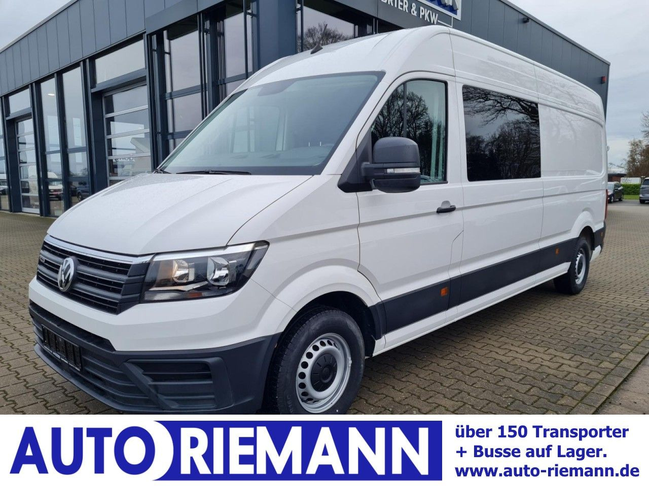 Volkswagen Crafter 35 Kasten 4MOTION L4H3 Plus Doka 7-Sitze - Kaubik, Meeskonnaauto: pilt 1 Volkswagen Crafter 35 Kasten 4MOTION L4H3 Plus Doka 7-Sitze - Kaubik, Meeskonnaauto: pilt 1