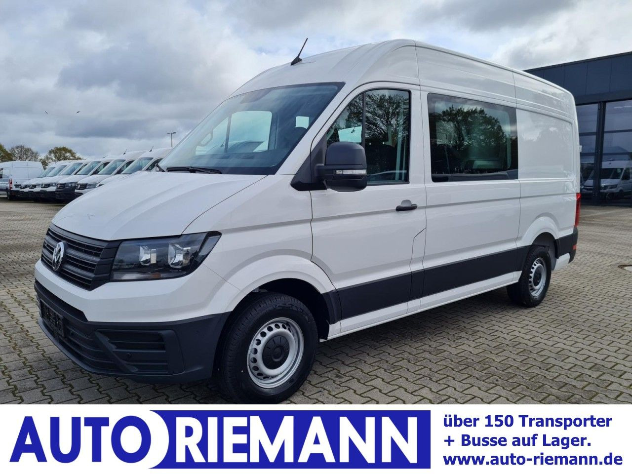 Volkswagen Crafter 35 Kasten 4motion MR Doka 6-Sitze AHK TE - Kaubik, Meeskonnaauto: pilt 1 Volkswagen Crafter 35 Kasten 4motion MR Doka 6-Sitze AHK TE - Kaubik, Meeskonnaauto: pilt 1