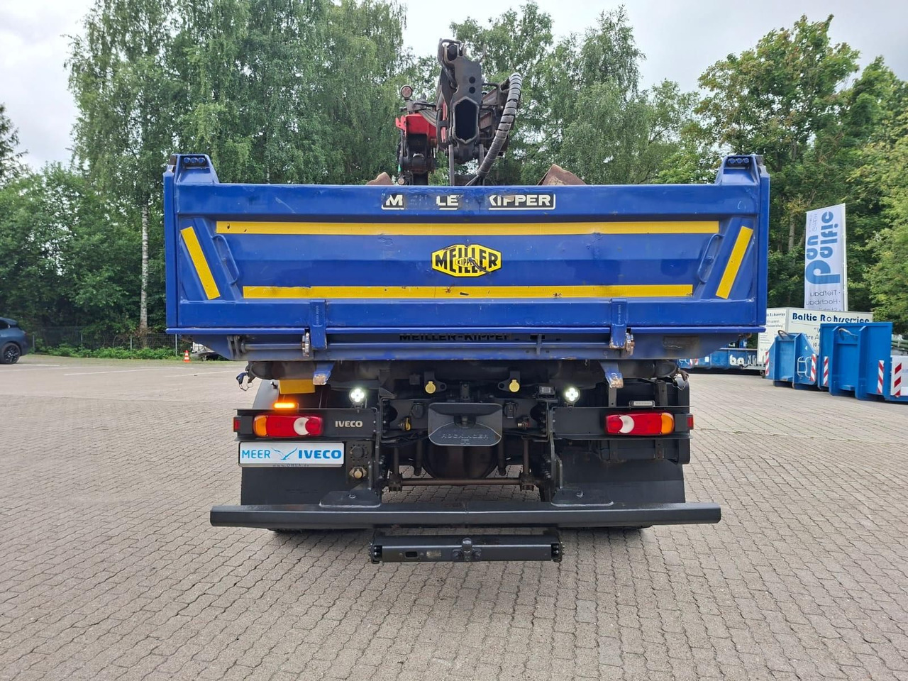 Iveco ML180E32K Meiler 3-Seitenkipper Kran 2x AHK - Kallurauto, Kraanaga veoauto: pilt 4 Iveco ML180E32K Meiler 3-Seitenkipper Kran 2x AHK - Kallurauto, Kraanaga veoauto: pilt 4