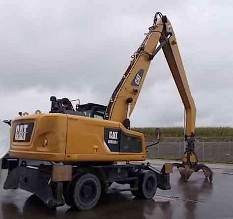 Caterpillar MH3024 – Material handler / Umschlagbagger - Ekskavaator: pilt 1 Caterpillar MH3024 – Material handler / Umschlagbagger - Ekskavaator: pilt 1