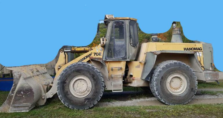 Hanomag 70E – wheel loader / Radlader - Rataslaadur: pilt 1 Hanomag 70E – wheel loader / Radlader - Rataslaadur: pilt 1