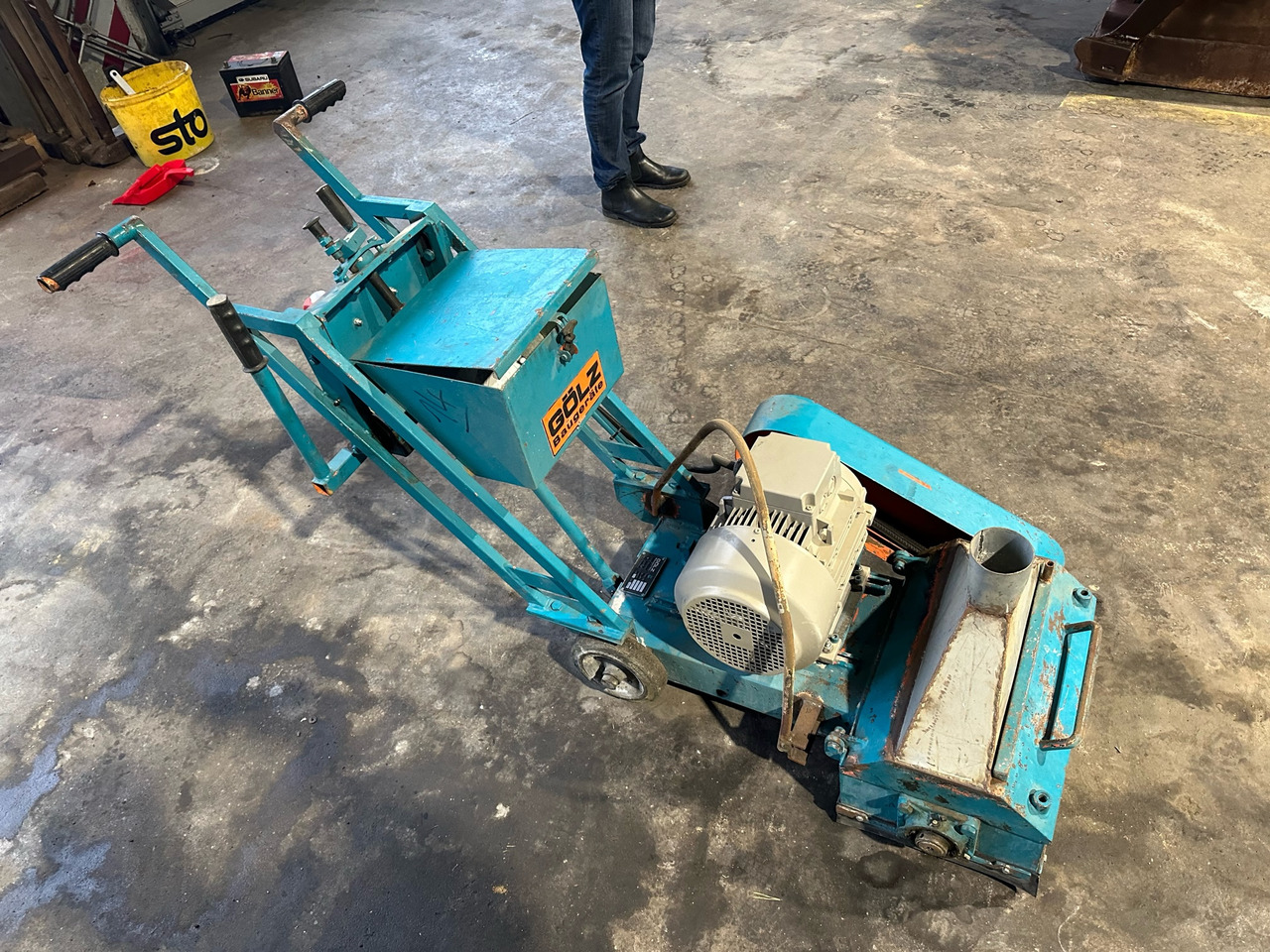Betonfräse Gölz BF300E - Betooniseadmed: pilt 4 Betonfräse Gölz BF300E - Betooniseadmed: pilt 4