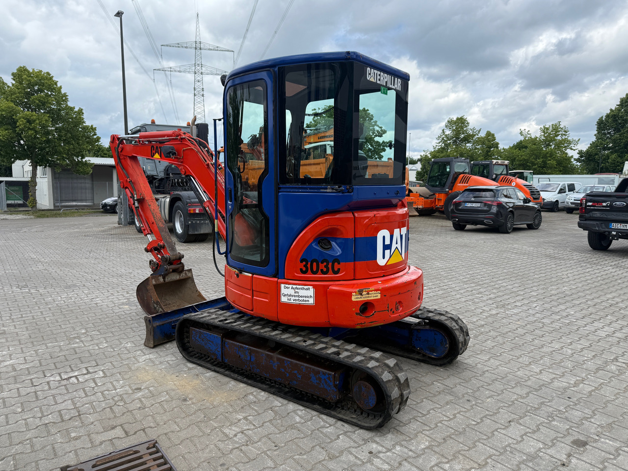 Caterpillar 303C Minibagger - Ekskavaator: pilt 3 Caterpillar 303C Minibagger - Ekskavaator: pilt 3