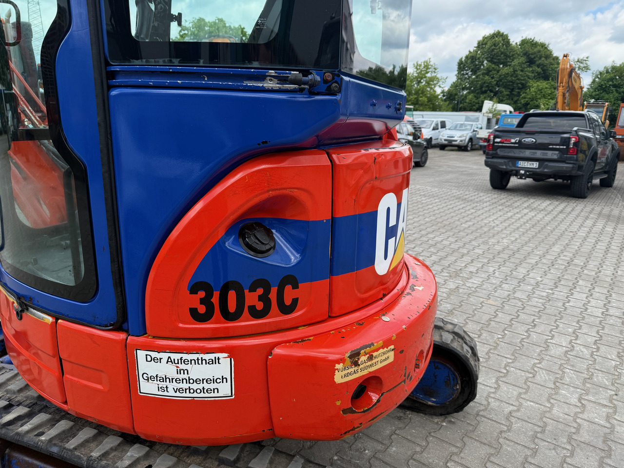 Caterpillar 303C Minibagger - Ekskavaator: pilt 5 Caterpillar 303C Minibagger - Ekskavaator: pilt 5