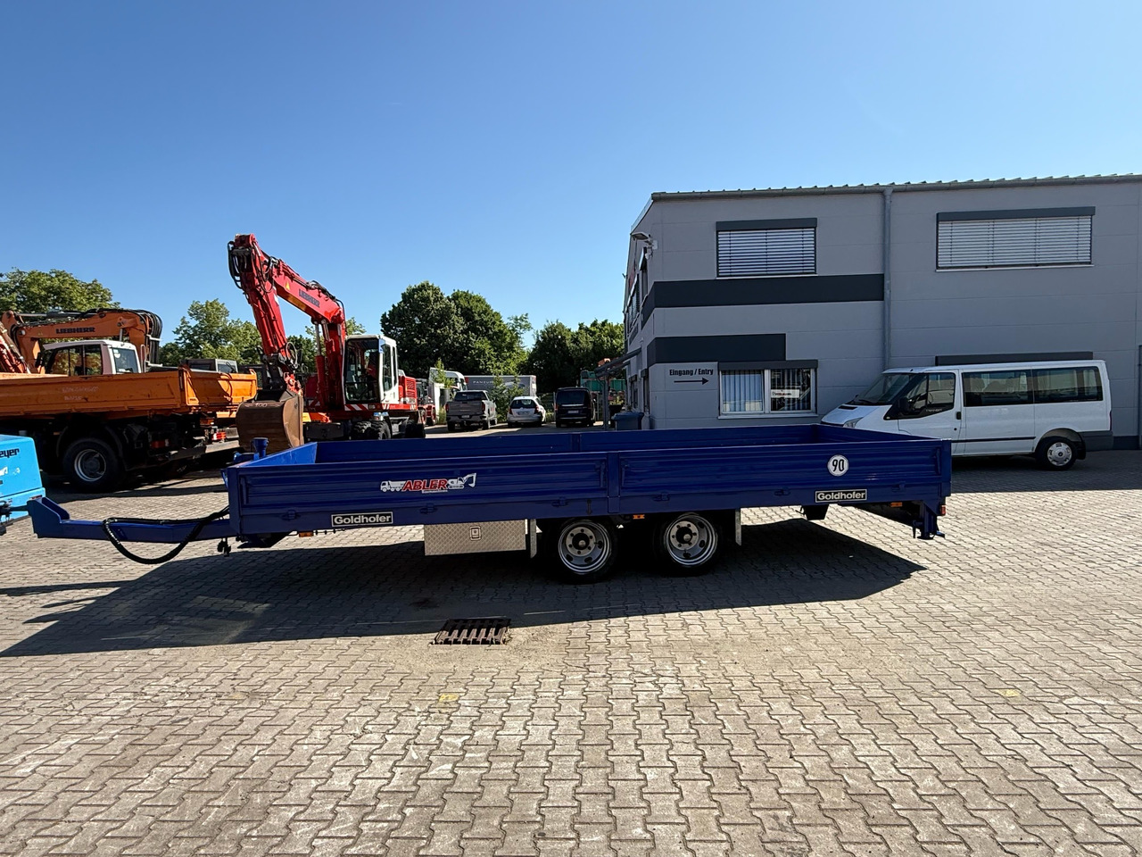 Goldhofer TTP2-7,7/80 Tieflader Tandem mit Rampen TOP - Platvormhaagis/ Madelhaagis: pilt 3 Goldhofer TTP2-7,7/80 Tieflader Tandem mit Rampen TOP - Platvormhaagis/ Madelhaagis: pilt 3