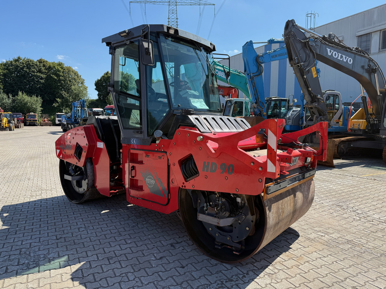 Hamm HD090V Tandemwalze knickgelenkt - Teerull: pilt 3 Hamm HD090V Tandemwalze knickgelenkt - Teerull: pilt 3