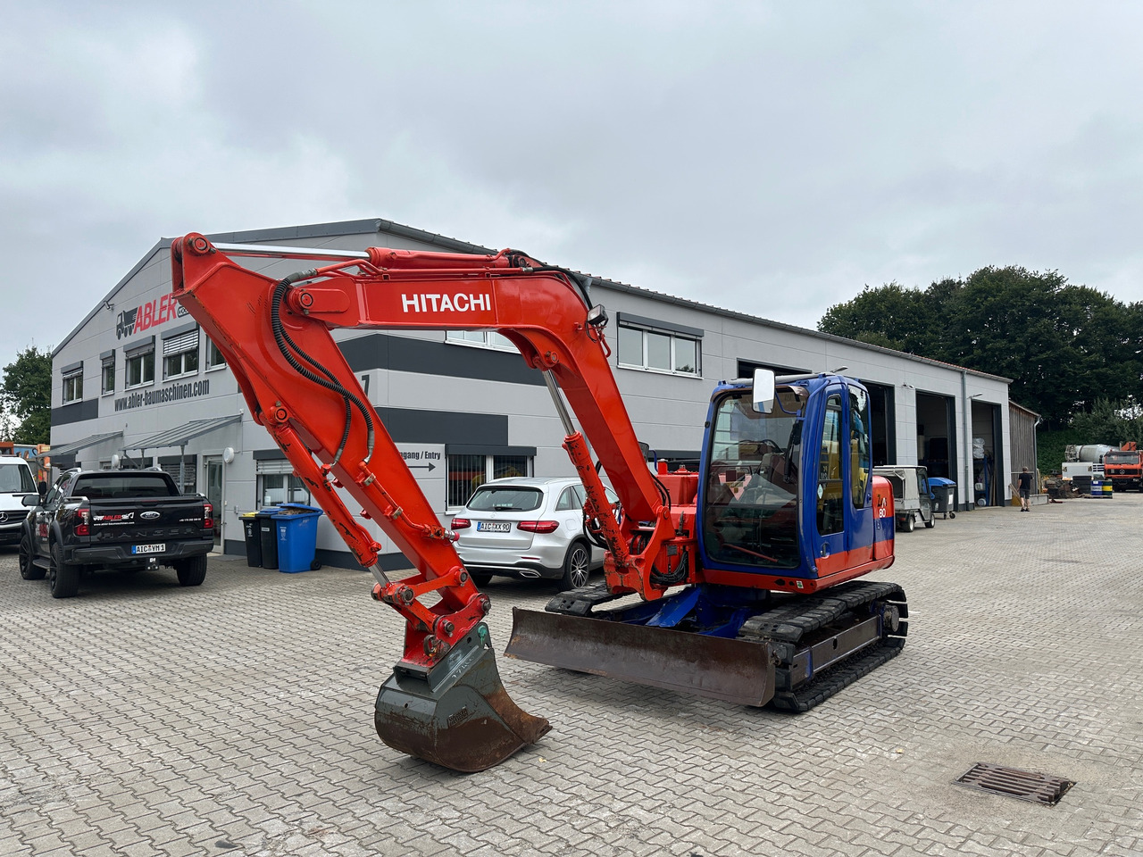 Hitachi ZX80 SBLC Kettenbagger MS08 SW Klima - Ekskavaator: pilt 2 Hitachi ZX80 SBLC Kettenbagger MS08 SW Klima - Ekskavaator: pilt 2