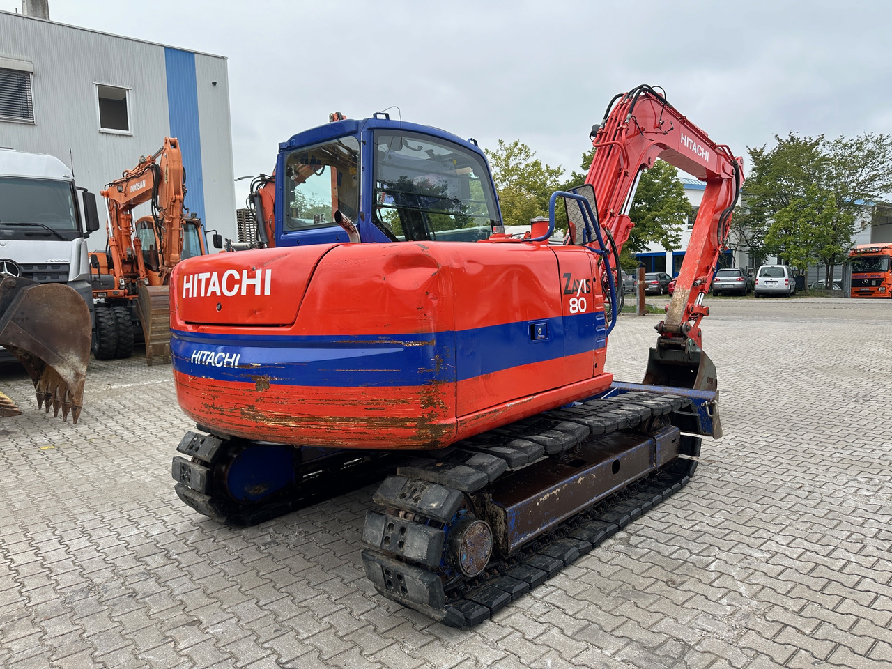 Hitachi ZX80 SBLC Kettenbagger MS08 SW Klima - Ekskavaator: pilt 4 Hitachi ZX80 SBLC Kettenbagger MS08 SW Klima - Ekskavaator: pilt 4