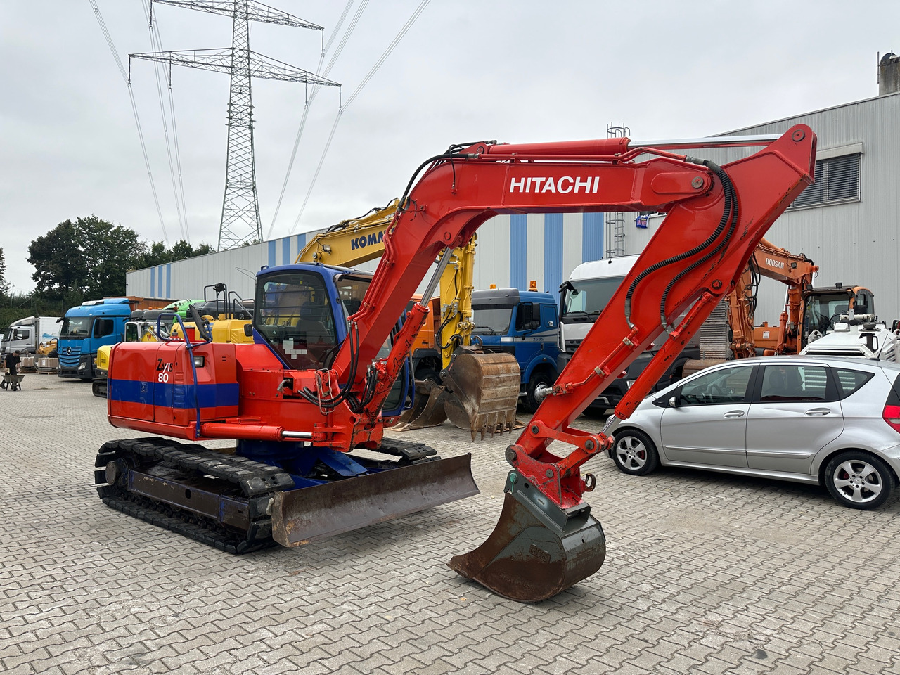 Hitachi ZX80 SBLC Kettenbagger MS08 SW Klima - Ekskavaator: pilt 3 Hitachi ZX80 SBLC Kettenbagger MS08 SW Klima - Ekskavaator: pilt 3