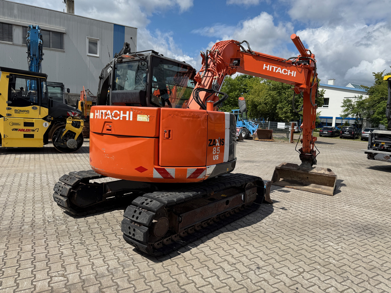 Hitachi ZX85 US-3 OFFSET Kompaktbagger MS08 - Ekskavaator: pilt 4 Hitachi ZX85 US-3 OFFSET Kompaktbagger MS08 - Ekskavaator: pilt 4
