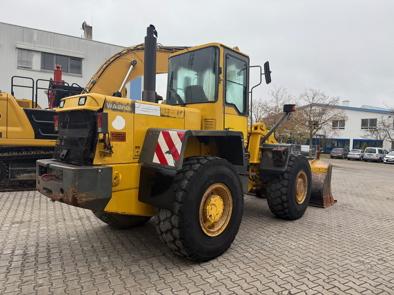 Komatsu Hanomag WA270-3 Radlader Klima - Rataslaadur: pilt 4 Komatsu Hanomag WA270-3 Radlader Klima - Rataslaadur: pilt 4