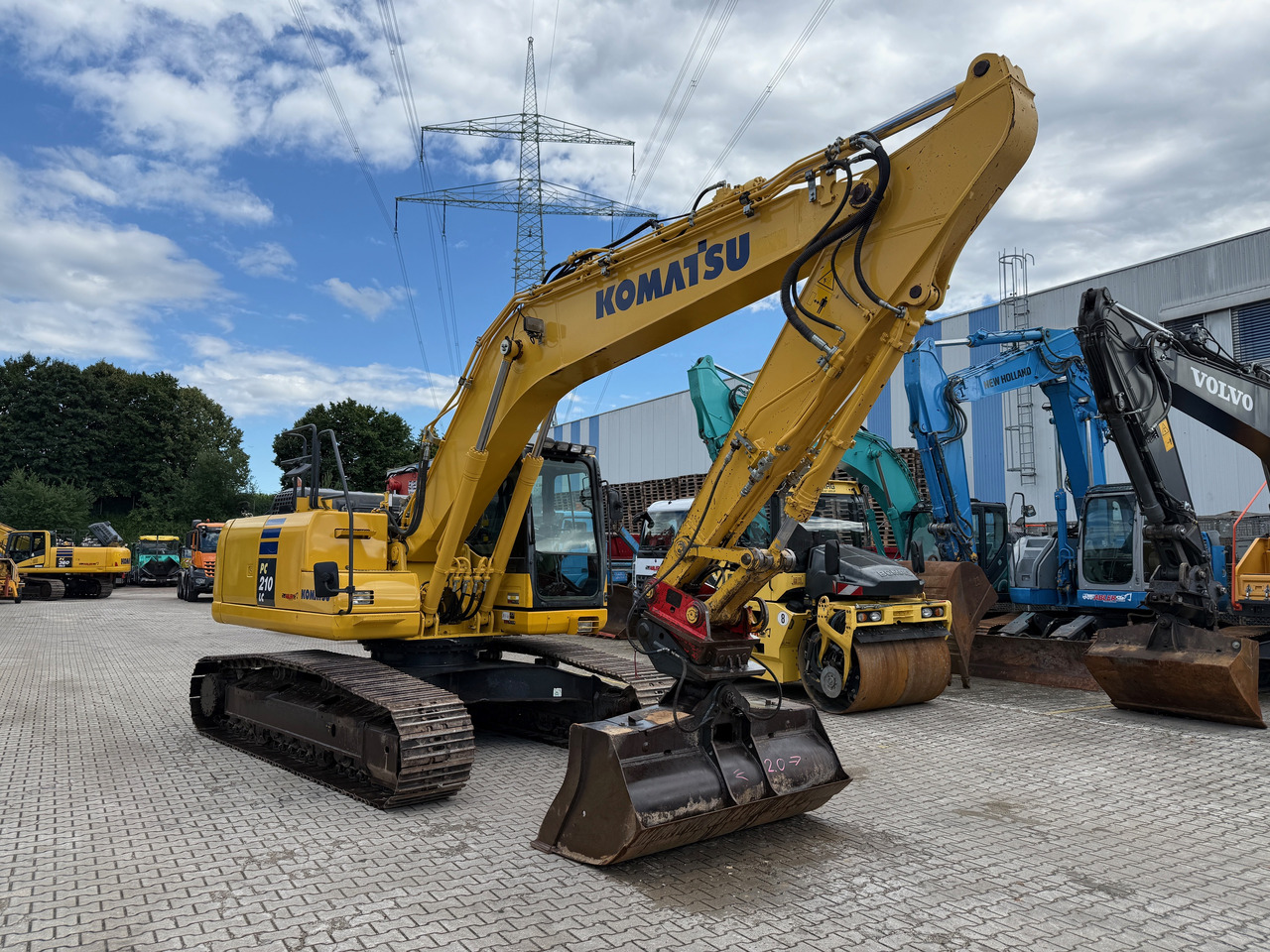 Komatsu PC210 LC-10 Kettenbagger MS21 Kamera - Ekskavaator: pilt 3 Komatsu PC210 LC-10 Kettenbagger MS21 Kamera - Ekskavaator: pilt 3