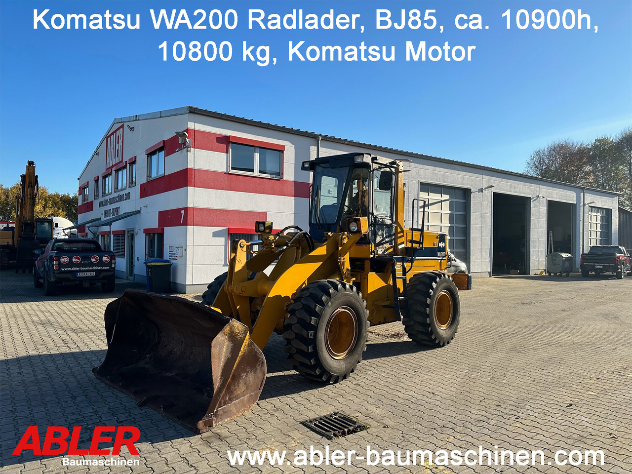 Komatsu WA200 Radlader - Rataslaadur: pilt 1 Komatsu WA200 Radlader - Rataslaadur: pilt 1