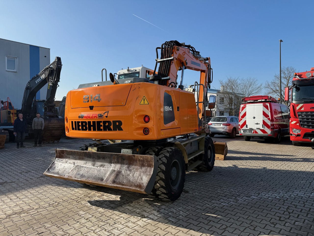 Liebherr A914 Mobilbagger OQ65 Klima - Ratastel ekskavaator: pilt 5 Liebherr A914 Mobilbagger OQ65 Klima - Ratastel ekskavaator: pilt 5