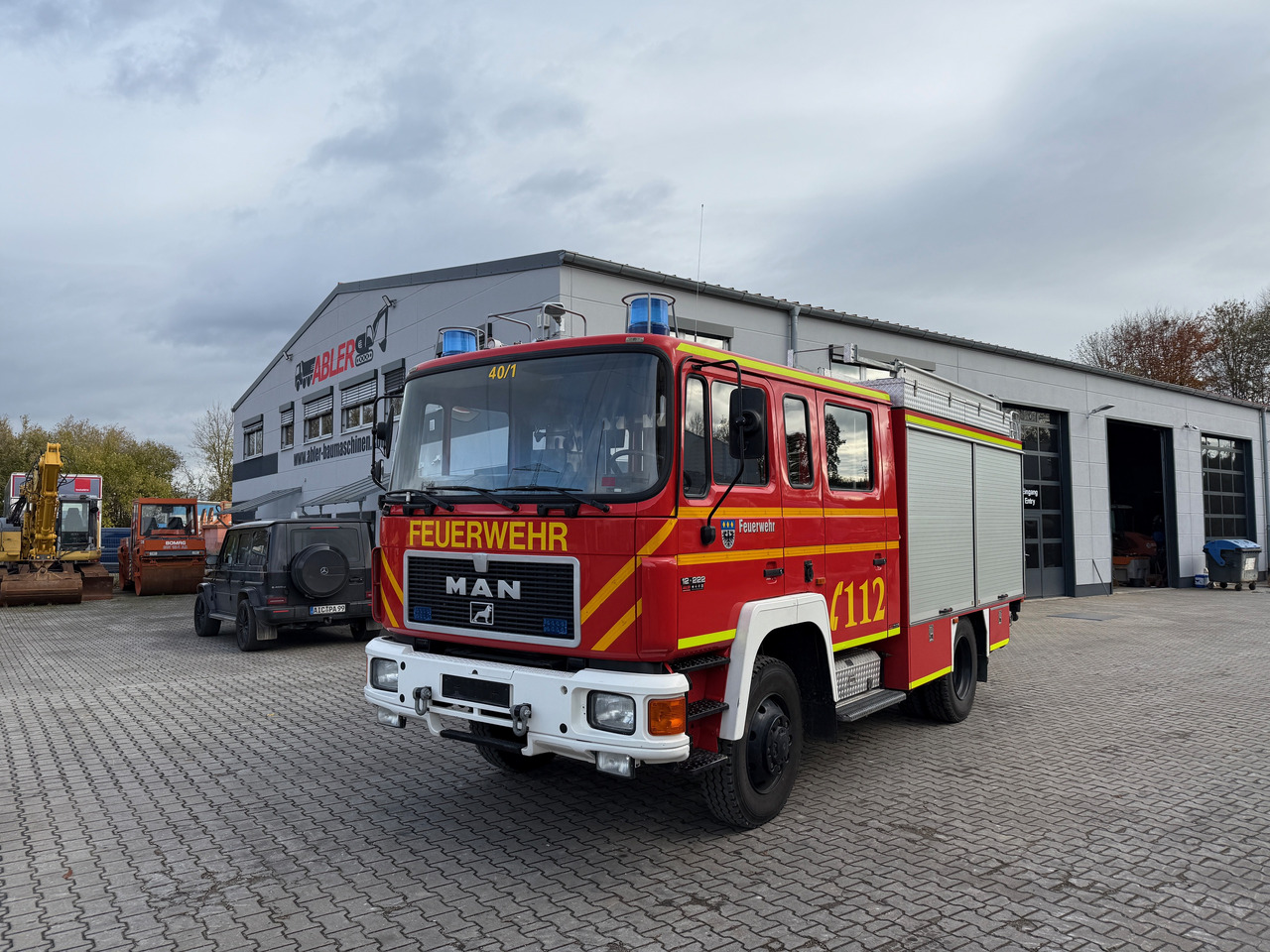 MAN 12.222 LF16 Feuerwehr-LKW - Tuletõrjeauto: pilt 2 MAN 12.222 LF16 Feuerwehr-LKW - Tuletõrjeauto: pilt 2